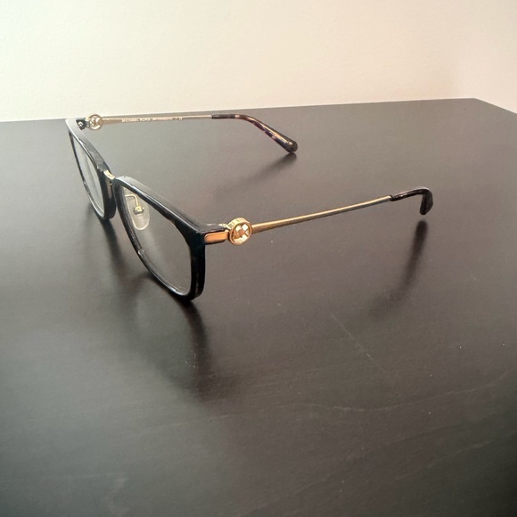 Michael Kors Eyeglasses Tortoise & Gold MK Logo Frames w/ Case - Picture 4 of 6
